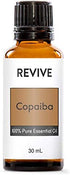 Copaiba Essential Oil 30mL by Revive Essential Oils - 100% Pure Therapeutic Grade, for Diffuser, Humidifier, Massage, Aromatherapy, Skin & Hair Ca...