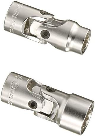 Genius Tools 3/8" Dr. 12mm Universal Hand Socket (12-Point) - 355612...