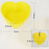Heart Silicone Baking Cups, Heart Molds Love Cupcake Liners Large Resusable Muffin Cups, 30 Packs(Rainbow Colors)...