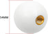 Gear Shift Knob Ball Car Shift Knobs Gear Shifter Knob with 3 Adapters fit for Most Manual Transmission or Automatic Transmission Without Lock But...