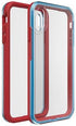 LifeProof Slam Series Case for Apple iPhone Xs Max - Varsity (Clear/Red/Blue)...