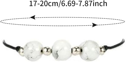 5pcs Bracelets for Womens, Charm Bead Shell Jewellery Bohemia Beach Seashell Ankle Bracelet Stackable Summer Daily Rope Women Bracelet...