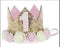 1st Baby Birthday Crown Flower Tiara Headband First Birthday Party Hat Hairbands Princess Photo Props Birthday Decorations Baby Photography Gifts,...