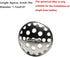 2 Pack Zisha Teapot Spout Filter Mount Mesh Mouth Inisde Nozzle Strainer for Single Hole Japanese Kyusu Chinese Yixing Purple Clay Tea Pot Brew Lo...