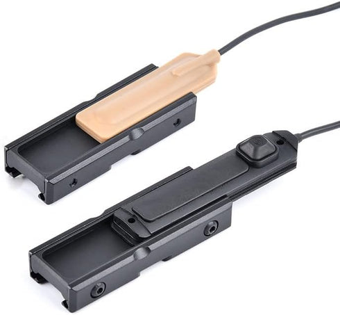 PEQ15 Red Green Laser Picatinny Rail Switch Mount CD Light Control System for Streamlight ProTac Switch AR...