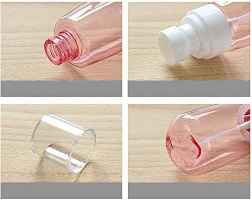 2 Pcs 30ml/1oz Mini Fine Mist Spray Bottles, Empty Clear Travel Containers Water Mist Sprayer for Cosmetic Skincare Lotion Perfumes...