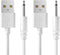 2PACK Charger Cable Compatible with Shibari Mini Halo Vibrator Replacement Charging Cable Accessory for Shibari Mini Halo Vibrator, White-2.2Ft......
