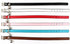 Metal Buckle Pet Collar and Leash Set with Bell Suit for Cats or Puppy Dogs White/Black/Red/Pink/Blue/Brown (S (Collar + Leash), White)...