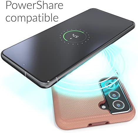 Crave Dual Guard for Galaxy S21 Case, Shockproof Protection Dual Layer Case for Samsung Galaxy S21, S21 5G (6.2 inch) - Blush...