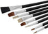 Zen Art Supply ARTIST PAINT BRUSH SET 15 Pc All Purpose Oil Watercolor Acrylic...