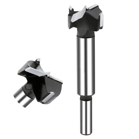 1 Inch Carbide Forstner Drill Bit, Carbide Tipped Forstner Bit for Hard Wood, Wood Drilling Bit Woodworking Hinge Cutter Tool Kits for Wood Plywoo...