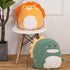 Soft Dinosaur Plush Hugging Pillow Cute Dinosaur Stuffed Animal Plushies Toy Dinosaur Kids Stuffed Animals Dino Plush Toys for Birthday, Valentine...