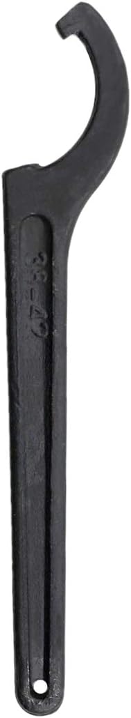 Yoohey Universal Coilover Spanner Wrench Adjustment Tool C Spanner Hook Wrench Tool Black Oxide Spanner Wrench - (38-42mm)...