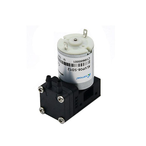 Kamoer KLVP08 12V DC vacuum pump small brush motor diaphragm air pump 0.8L/min for gas collection, constant pressure adsorption...