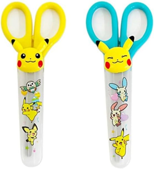1 Count Pikachu Safety Scissors with Cover (Skyblue)...