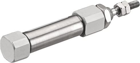Stainless Steel Slim Air Pneumatic Cylinder, CDJ2B 10-10, M5 Port, 10mm Bore, 10mm Stroke, Double Acting Single Rod...