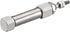 Stainless Steel Slim Air Pneumatic Cylinder, CDJ2B 10-10, M5 Port, 10mm Bore, 10mm Stroke, Double Acting Single Rod...