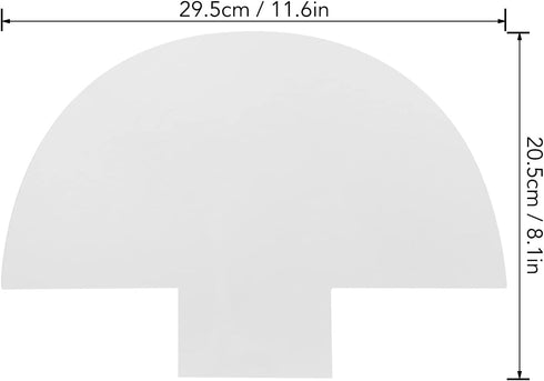 Handbag Sewing Template,Basket Sewing Template Clear Acrylic Bowl Wrap Sewing Pattern Template DIY Art Craft for Handbag Shoulder Bag Lunch Bag...