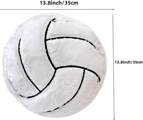XIZHI 13.8 Inches Football Plush Pillow Toy Soft Stuffed Sports Throw Plush Pillow Cushion Gift for Kids Sofa Bedroom Decoration and Children Birt...