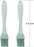 2 Pack - Silicone Pastry Brush Plastic Grip Bake Oil Non-stick Brushes for Basting, Baking, Cooking Food Brush...