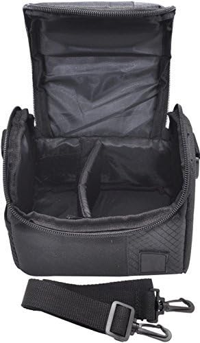 Small Soft Padded Camera Equipment Bag/Case for Canon, Nikon, Sony, Samsung, Olympus, Pentax, Panasonic & More… + Microfiber Cloth...