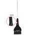 Colortrak Duo Color Brush, Pin Tail Ideal For Sectioning, Firm Straight Bristles, Ergonomic Rubber Grip, Contoured Thumb Groove To Prevent Fatigue...