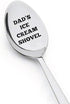 Birthday Christmas Gift for Dad Spoon for Ice Cream Related Gift Daddy Gifts for Fathers day from Daughter Son Unique Dad's Day Gift for Dad Who H...