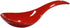 6 pcs Red Soup Spoon Round-Bottom Asia Porcelain Ceramic Rice Spoons Chinese Won Ton Spoons for Home Kitchen Restaurant...
