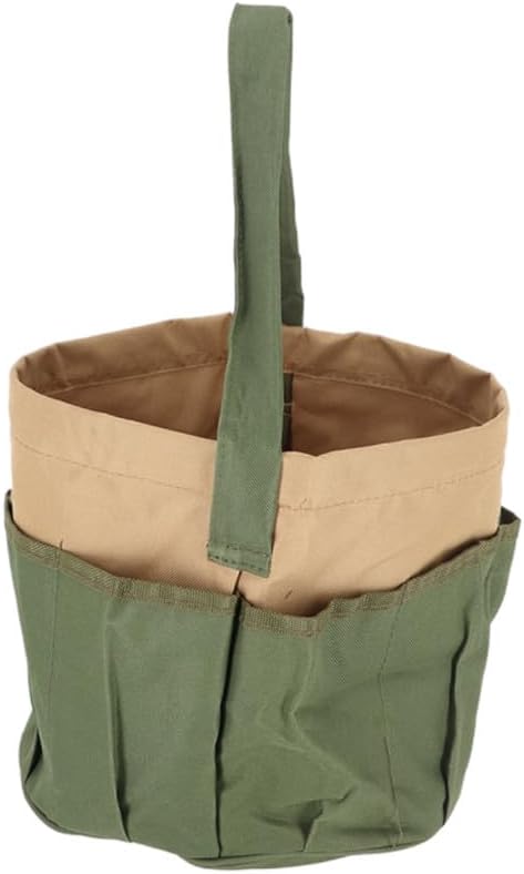 Esschert Design Canvas Round Tool Bag...