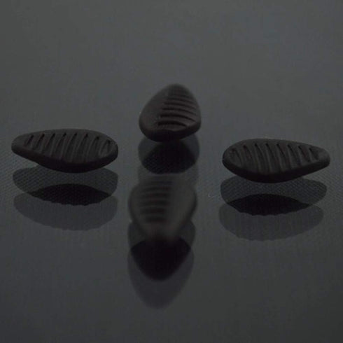 Eyeglasses Nose Pads,BEHLINE 2 Pairs Soft Silicone Nose Pads Push-in Nose Piece Replacement for Glasses Eyeglasses Sunglasses and Eyewear(Black)...