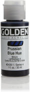 Golden Artist Colors Golden Fluid Acrylic Paint 1 Ounce-Historical Prussian Blue Hue...
