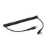 2-Pin to 5-Pin Coil Cord Cable for Kenwood, HYT, BaoFeng Two Way Handheld Walkie Talkie and Radio Headsets...