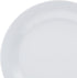 Amazon Basics Melamine (Plastic) Plate, 6 Piece Set, 10.5 in, White (Previously AmazonCommercial brand)...
