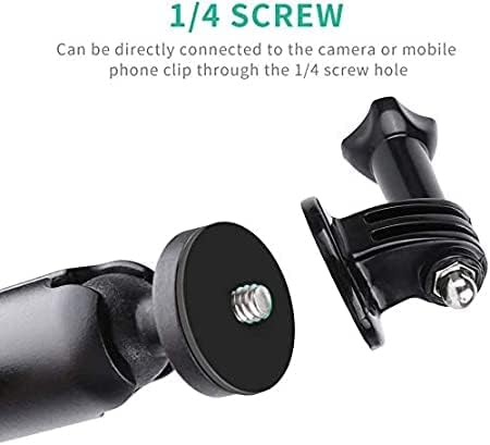 360° Rotating Sports Camera Bracket,Motorcycle Mount for Go Pro Hero10/9/8/max/7/6/5/4 Action Camera Moto Bike Handlebar Mount,U-Shaped Handlebar ...