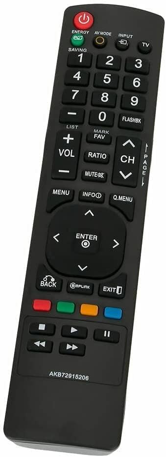 New AKB72915206 Replacement TV Remote Control for LG Television...