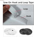 Sew On Hook and Loop Tape11 Yards, Fastening Nylon Fabric Tape (2 in Wide, 11 Yards Hook and 11 Yards Loop) White for DIY Craft Interlocking Tape ...