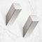 Towel Hooks Brushed Nickel Stainless Steel 2 Pack Heavy Duty Modern Wall Hooks Silver Robe Hook for Bathroom Livingroom Hotel Style Wall Mounted...