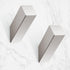 Towel Hooks Brushed Nickel Stainless Steel 2 Pack Heavy Duty Modern Wall Hooks Silver Robe Hook for Bathroom Livingroom Hotel Style Wall Mounted...