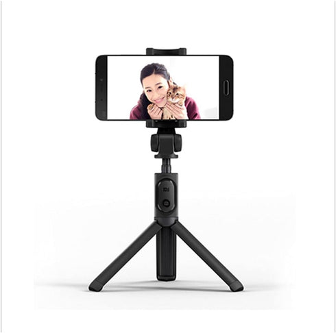 Original Xiaomi Selfie Stick, Foldable Tripod Selfie Stick Bluetooth Remote Control Selfiestick with Wireless Shutter for iPhone/Xiaomi/Huawei/Asu...