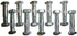fits Shear Pins and Nuts for Ariens 532005 53200500 510016 51001600 Snow throwers(10 Pack)...