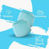 Eargasm Squishies - Blue Moldable Multipurpose Noise Reduction Noise Cancelling Waterproof Airtight Ear-Plugs for Sleeping, Snoring, Working, Stud...