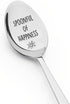 Best Friends Spoon Gifts for Women Men BFF Bestie Birthday Gift for Mom Dad Daughter Son Gifts Spoonful of Happiness Sugar Dessert Coffee Spoon fo...