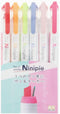 Sun-Star Stationery S4591755 Ninipie Water-Based Pen, Pen & Marker, Set of 6...