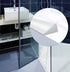 39 Inch Shower Threshold Water Dam Barrier Door Bottom Seal Strip, Silicone Rubber Kitchen Splash Guard, Corner Dam Water Retaining Strip for Coun...
