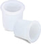 AIEX 2 Pcs Table Umbrella Hole Rings, Umbrella Cone Wedge Silicone Patio Table Umbrella Hole Plug, Soft Terrace Table Umbrella Wedge for Coffee Sh...