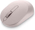 Dell Mobile Wireless Mouse - MS3320W, Wireless - 2.4 GHz, Bluetooth 5.0, Optical LED, Mechanical Scroll, 1600 DPI, 3-Buttons - Ash Pink...