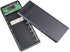 LHIABNN DIY Power Bank Box Flat Head Battery Charger Outer Case,2 USB Output Ports Plastic Shell Box with LCD Display,Micro/Phone/Type-c Input Por...