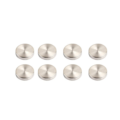 Mirror Screws 304 Stainless Steel Cap Decorative Cover Nails,Solid Standoff Screws,for Advertising Screw Fasteners,Bathroom,Mirror,Brushed Silver ...