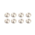 Mirror Screws 304 Stainless Steel Cap Decorative Cover Nails,Solid Standoff Screws,for Advertising Screw Fasteners,Bathroom,Mirror,Brushed Silver ...