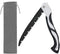Folding Pruning Hand Saw 10 Inch Blades with SK5 Steel Blade for Tree Trimming, Camping, Gardening, Hunting, Cutting Wood, PVC, Bone with Ergonomi...